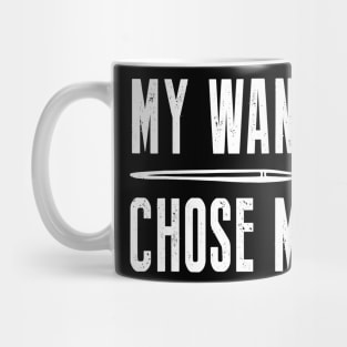 My Wand Chose Me Funny Shirt For Art Teacher Lover Mug